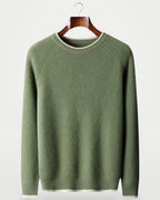 The Athletics Society | Men's Two-Tone Crew Neck Jumper - 13