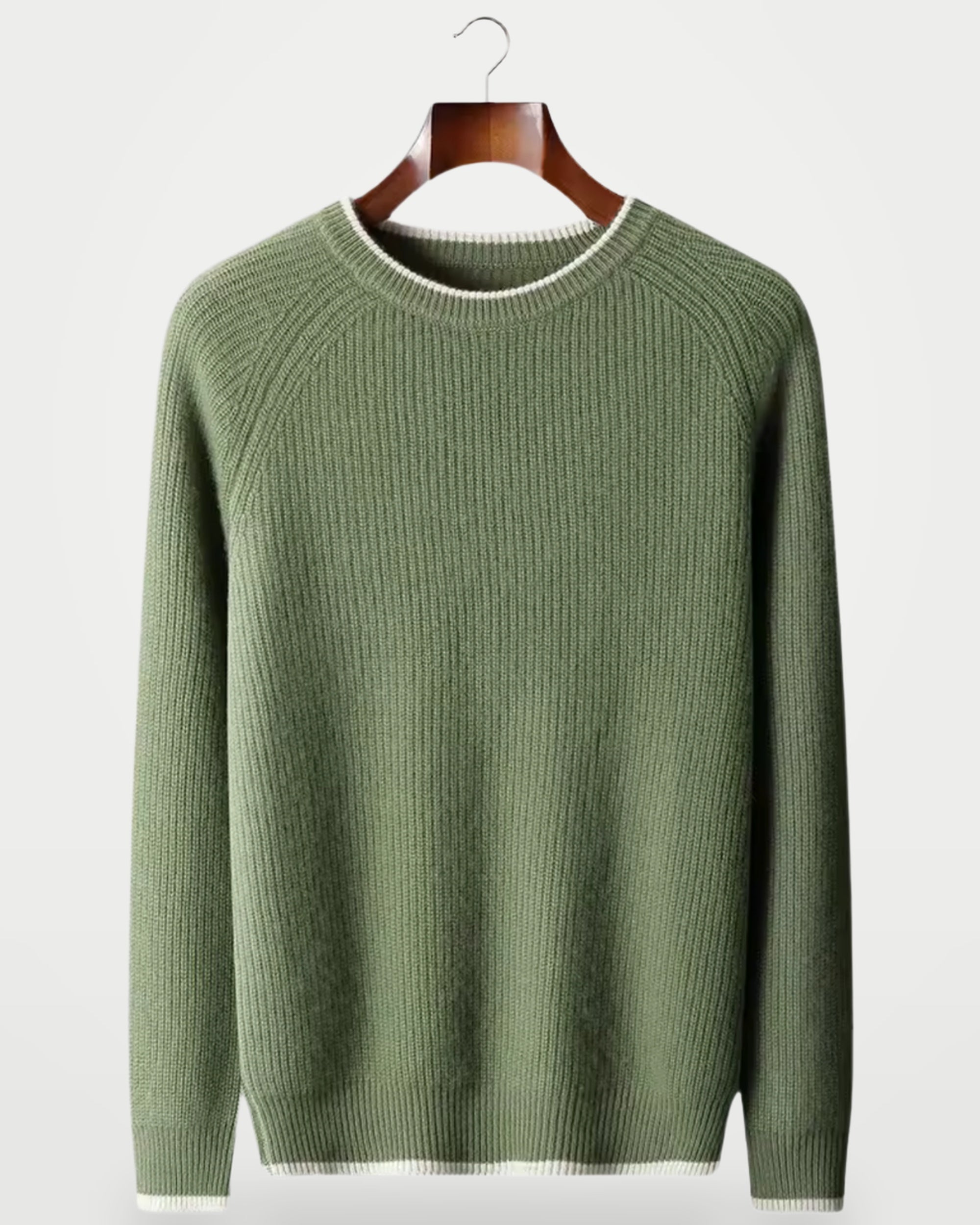The Athletics Society | Men's Two-Tone Crew Neck Jumper - 13