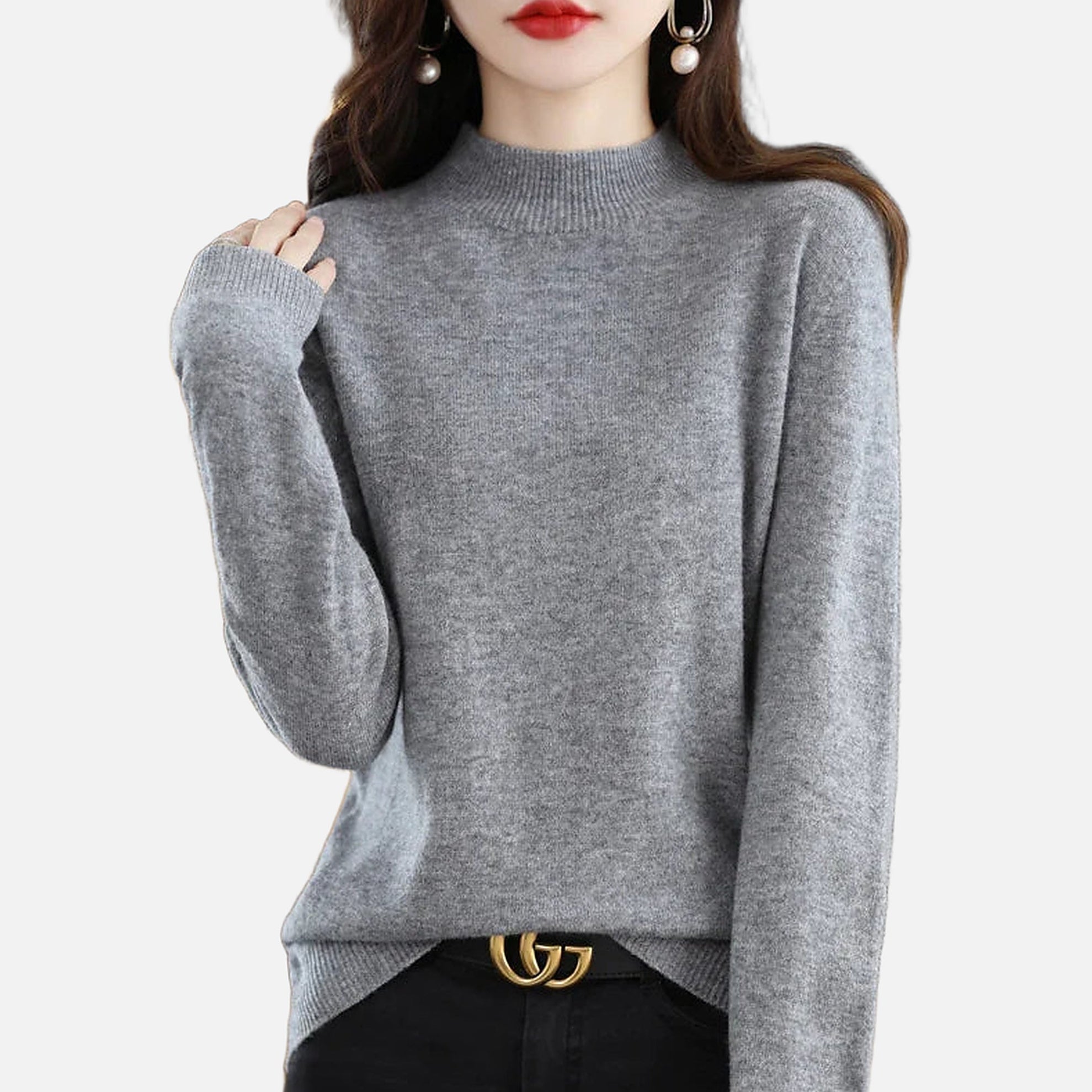 The Athletics Society | Women's Slim Fit Merino Sweater - 3