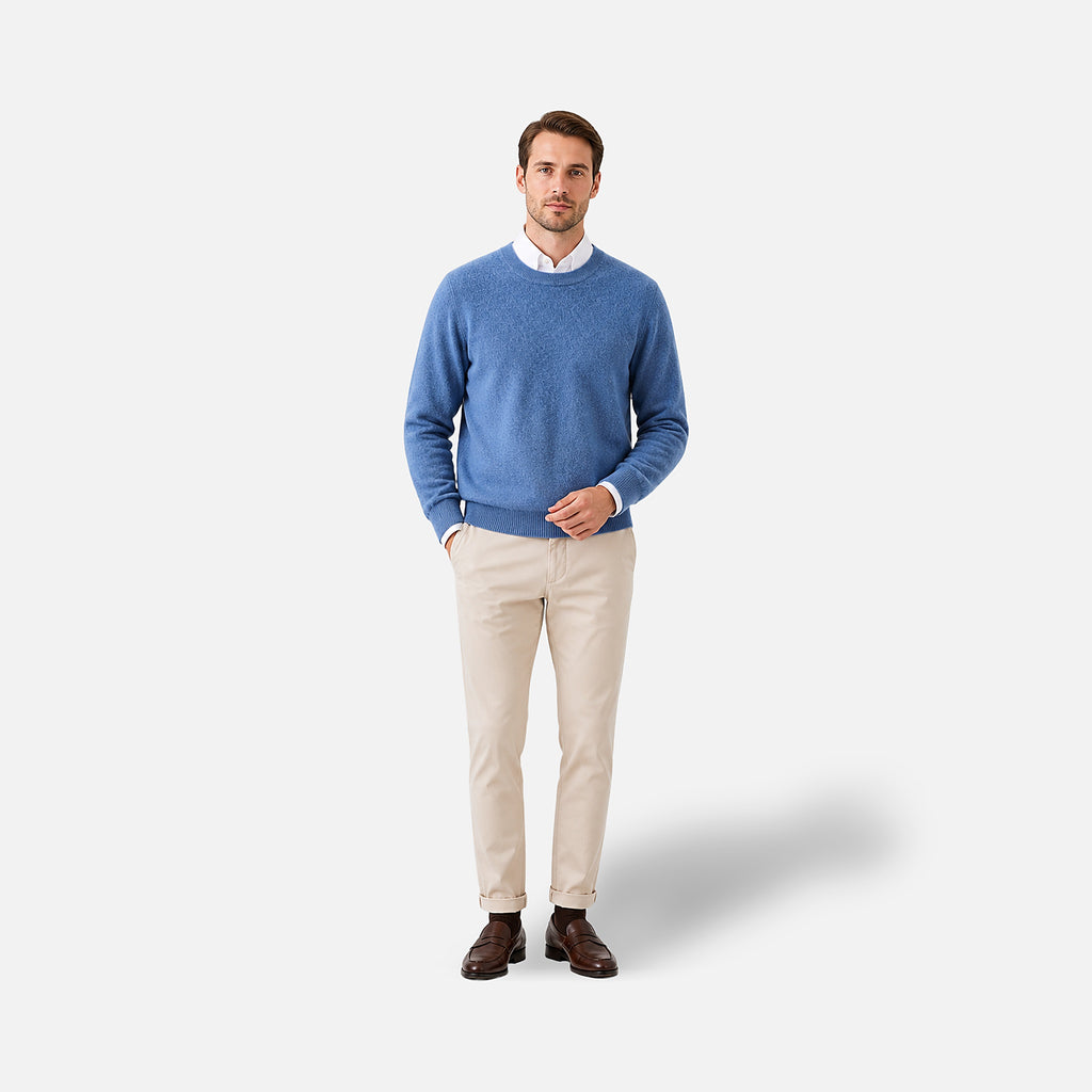 The Athletics Society | Men's Cashmere Crewneck Sweater - 11