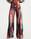 The Athletics Society | Women's Vintage Wide Leg Pants - 1