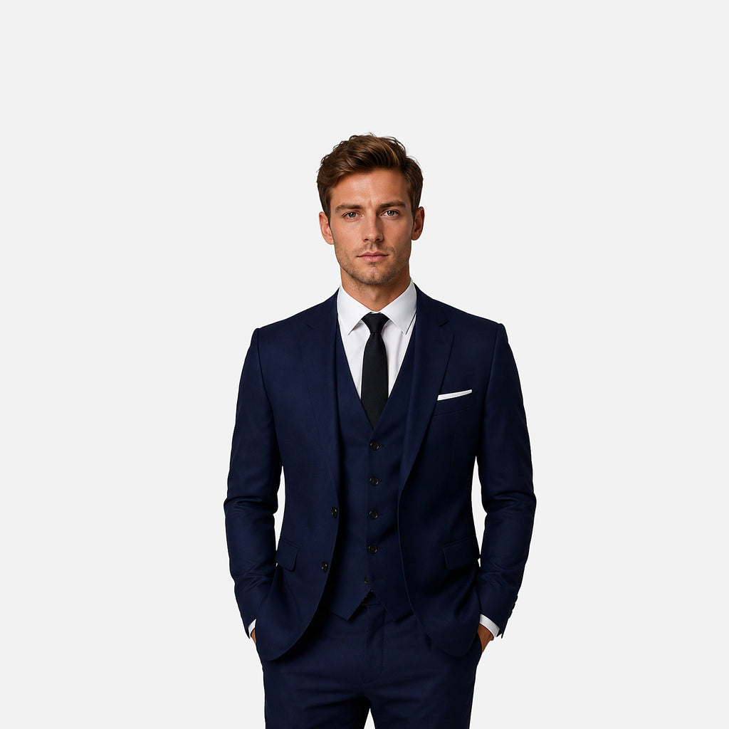 The Athletics Society | Men's Slim Fit 3-Piece Suit - 1