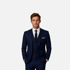 The Athletics Society | Men's Slim Fit 3-Piece Suit - 1
