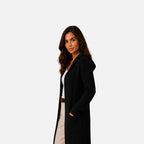 The Athletics Society | Women's Hooded Cable Knit Cardigan - 4