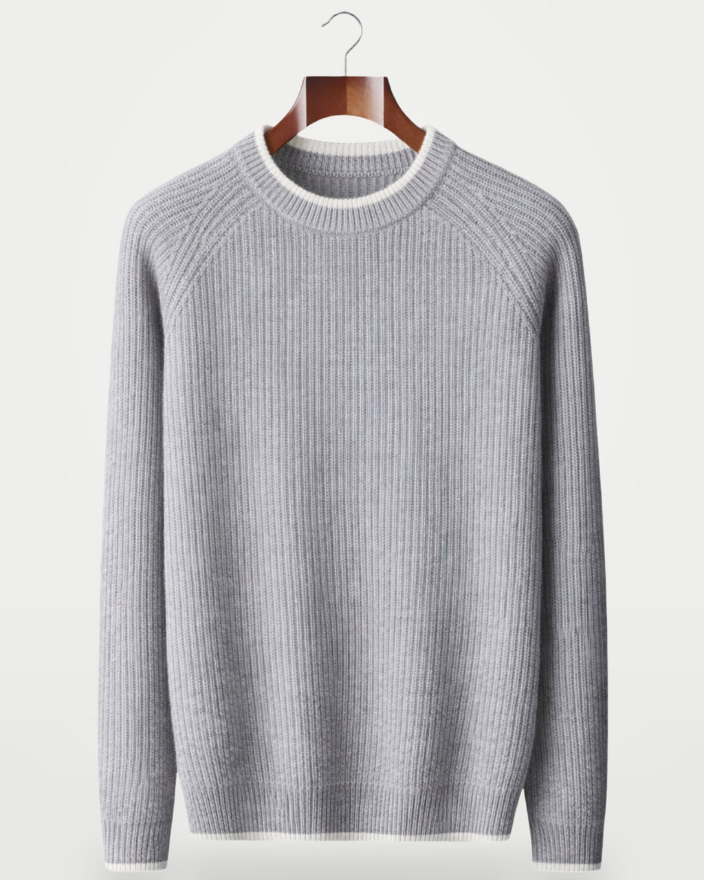 The Athletics Society | Men's Two-Tone Crew Neck Jumper - 14