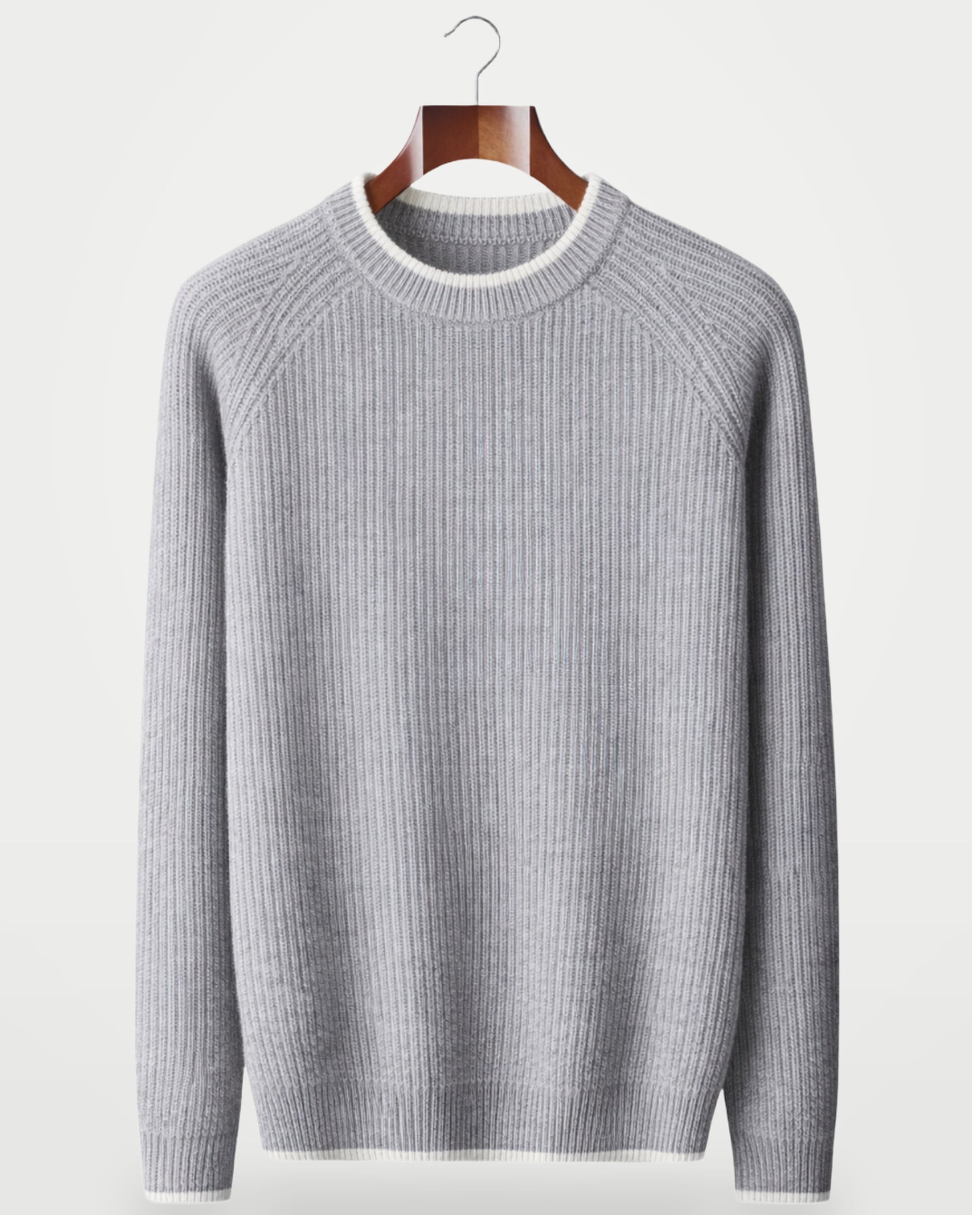 The Athletics Society | Men's Two-Tone Crew Neck Jumper - 14