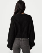 The Athletics Society | Women's Oversized Chunky Knit Sweater - 2