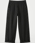 The Athletics Society | Women's Relaxed Stripe Trousers - 9