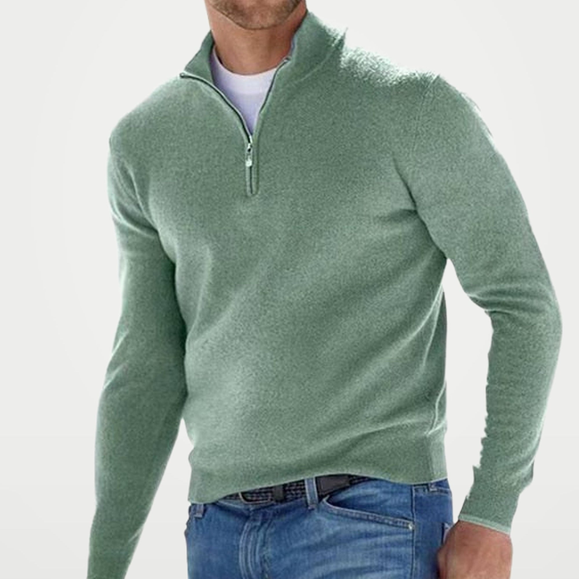 The Athletics Society | Men's Classic Quarter-Zip Pullover - 5