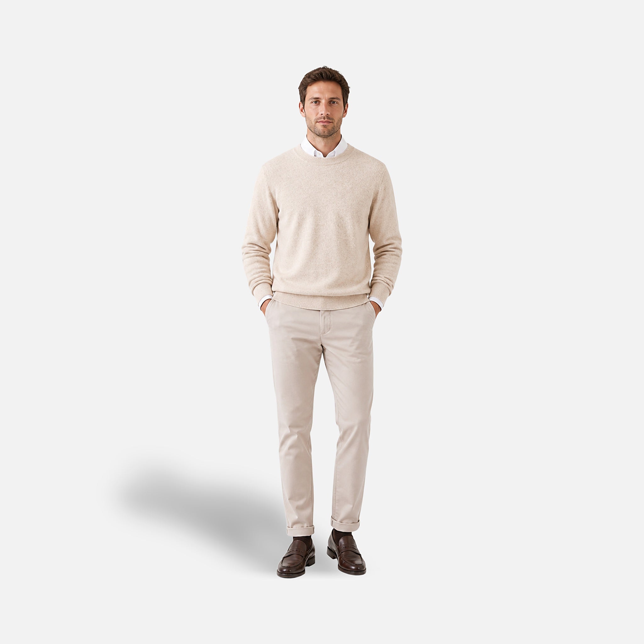 The Athletics Society | Men's Cashmere Crewneck Sweater - 2
