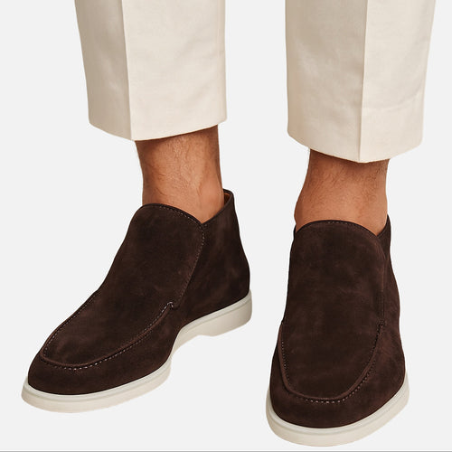 The Athletics Society | Men's Classic Suede Loafers - 1