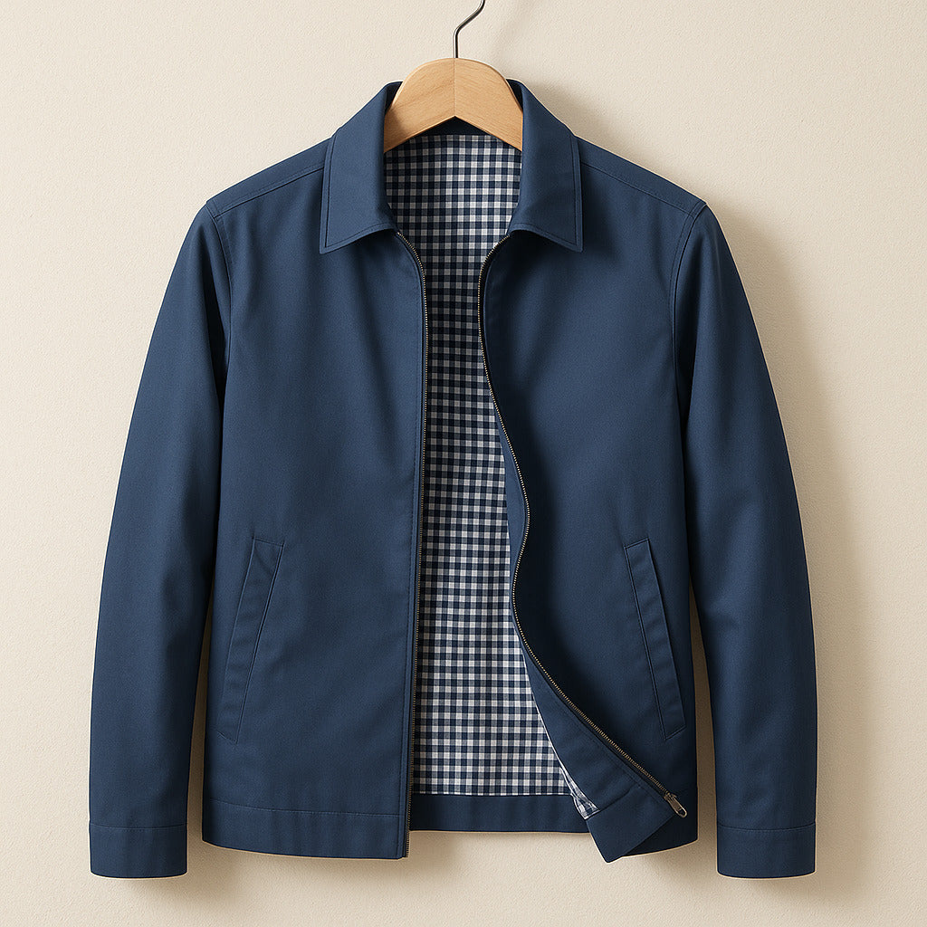 The Athletics Society | Men's Lined Harrington Jacket - 2