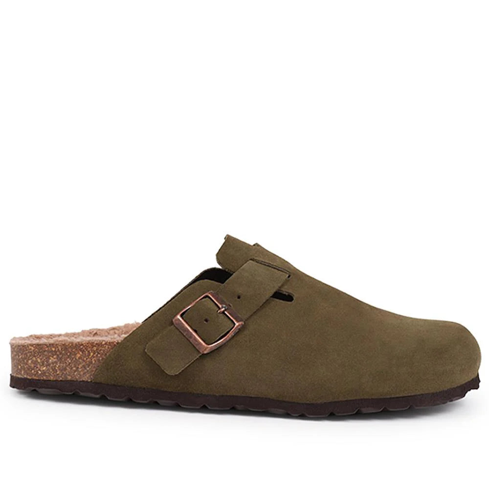 The Athletics Society | Men’s Suede Slippers