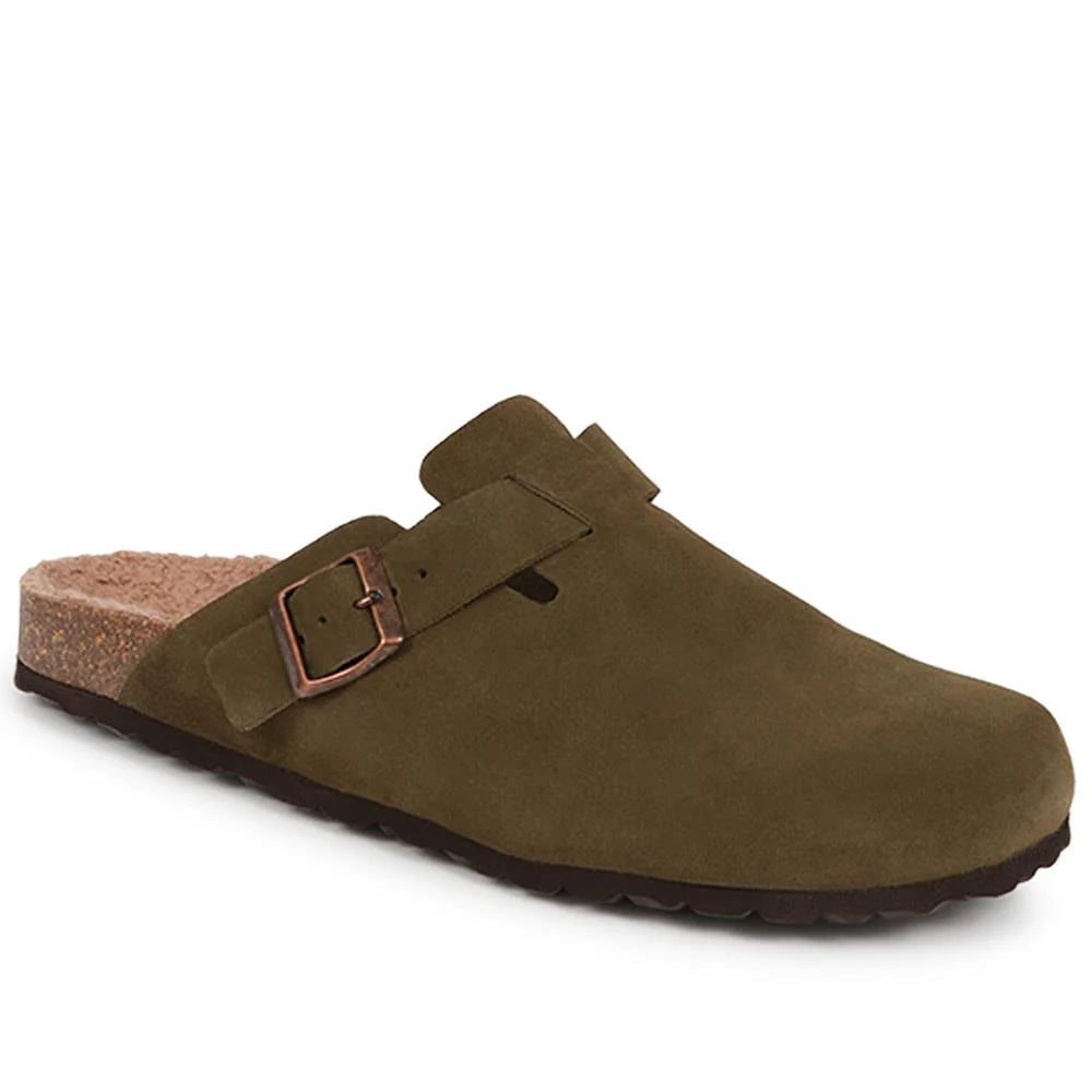 The Athletics Society | Men’s Suede Slippers