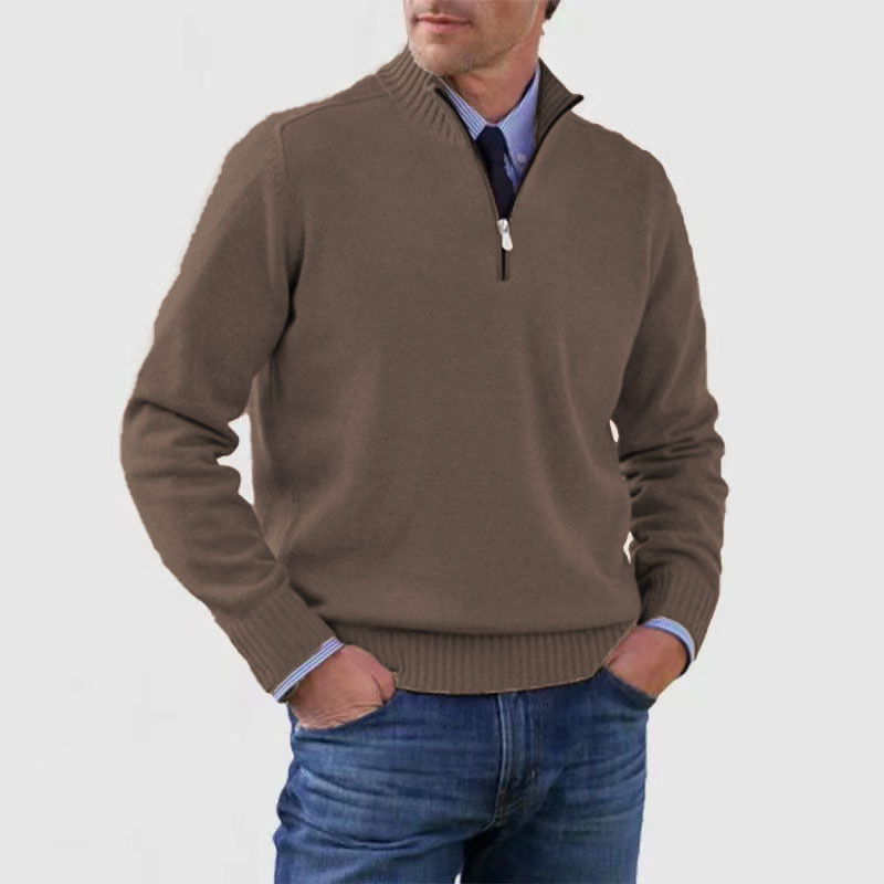The Athletics Society | Men's Half Zip Pullover Sweater - 11