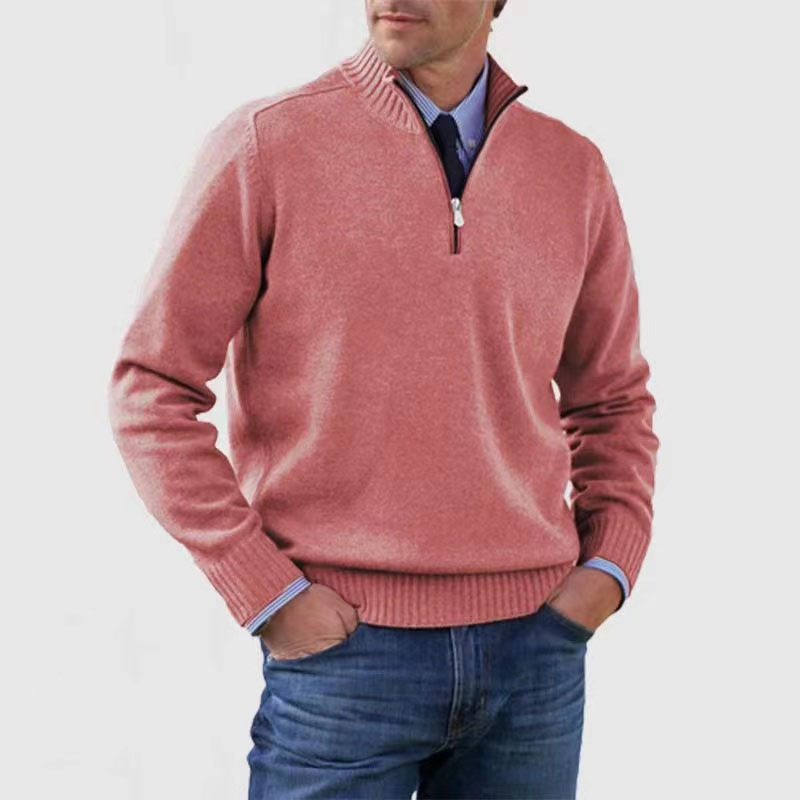 The Athletics Society | Men's Half Zip Pullover Sweater - 8