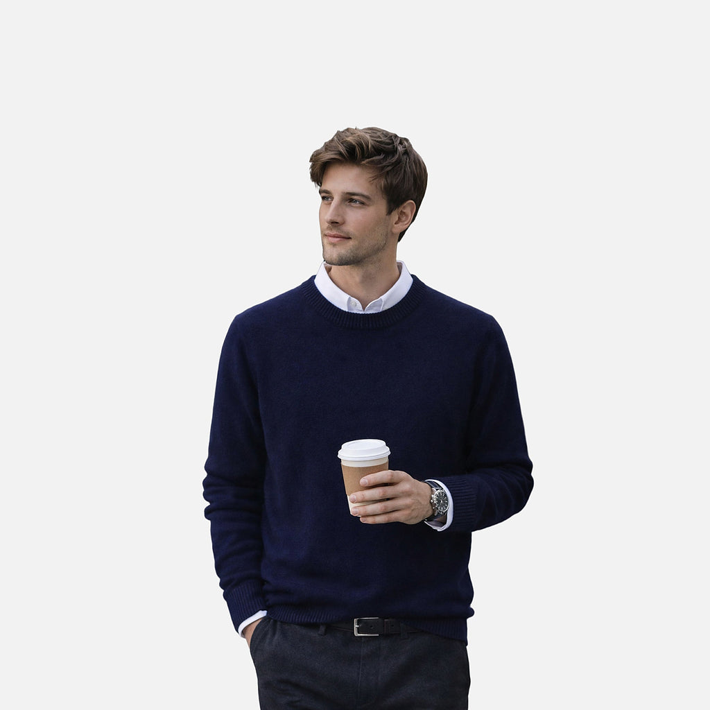 The Athletics Society | Men's Classic Cashmere Sweater - 3