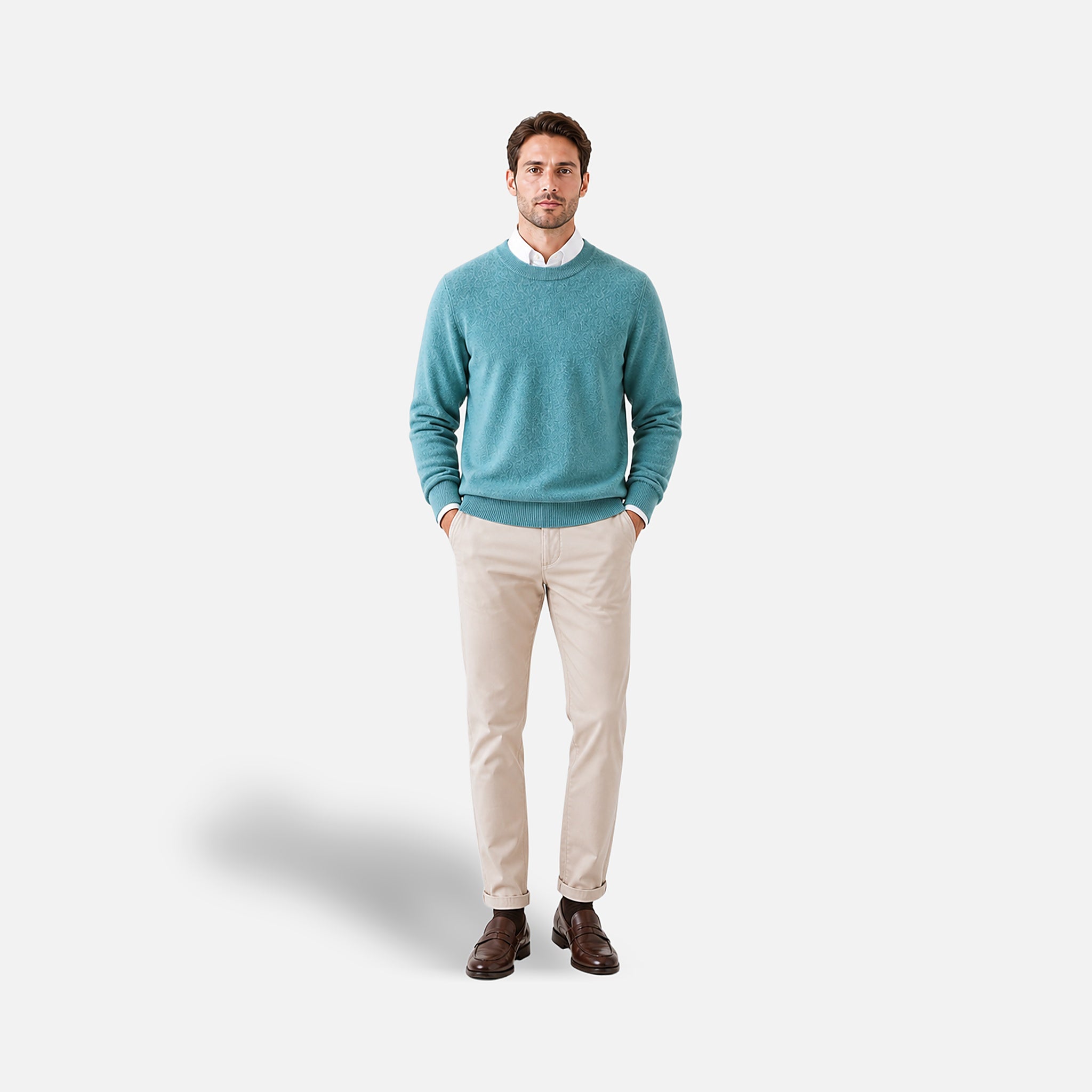 The Athletics Society | Men's Cashmere Crewneck Sweater - 6