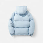The Athletics Society | Unisex Hooded Cotton Puffer Jacket - 1