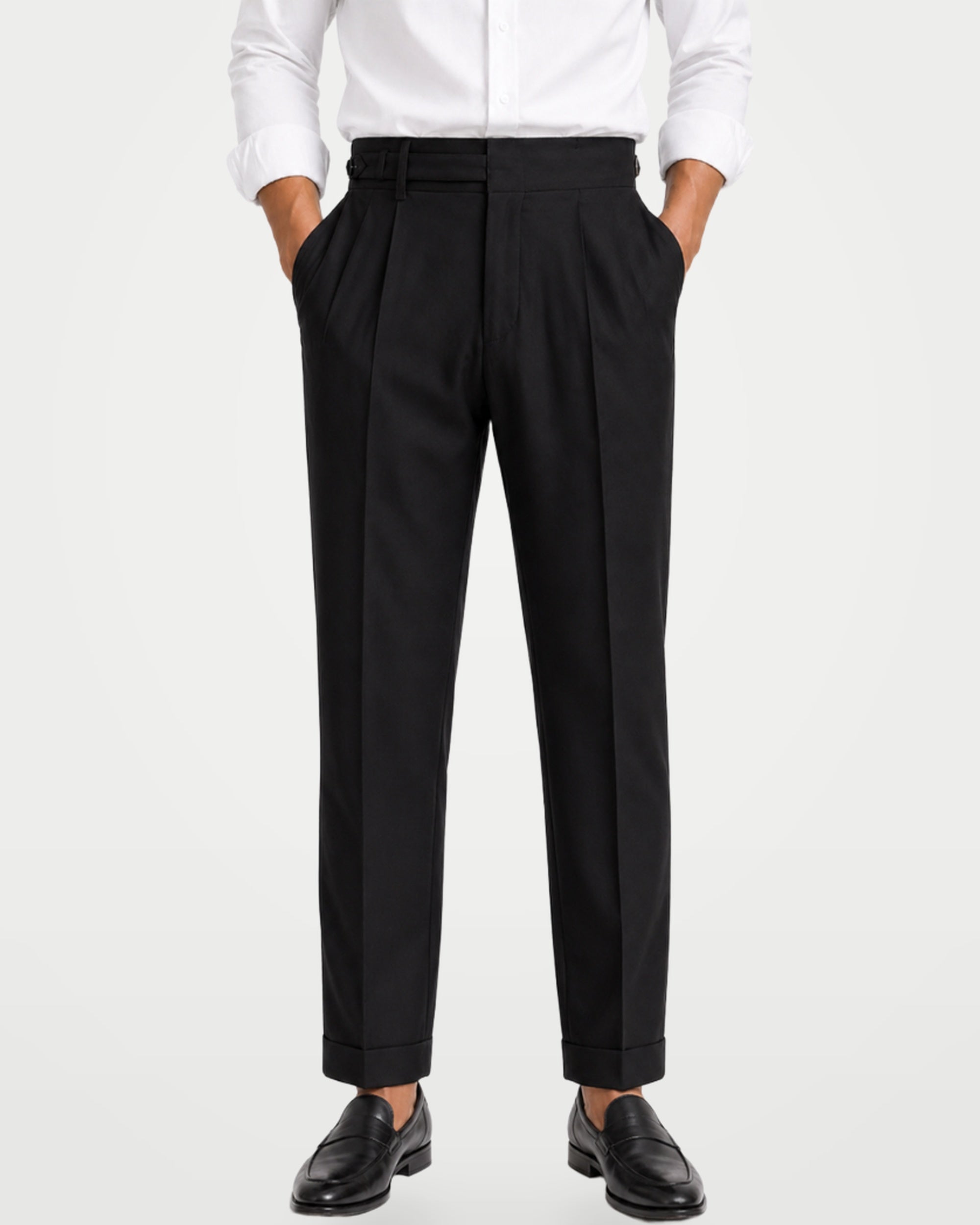The Athletics Society | Men's Tailored High-Waisted Dress Pants - 5