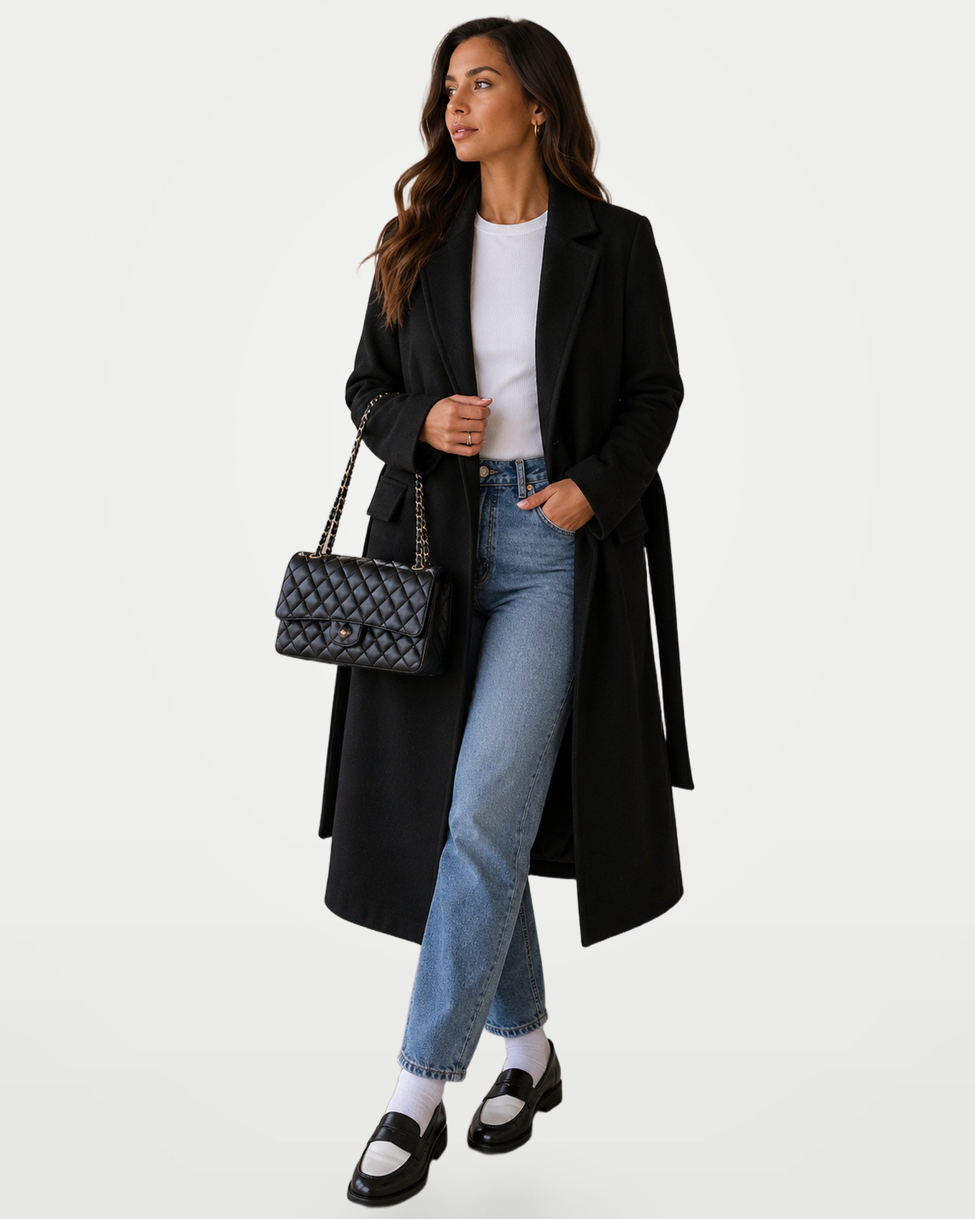The Athletics Society | Women's Tailored Long Everyday Coat - 4