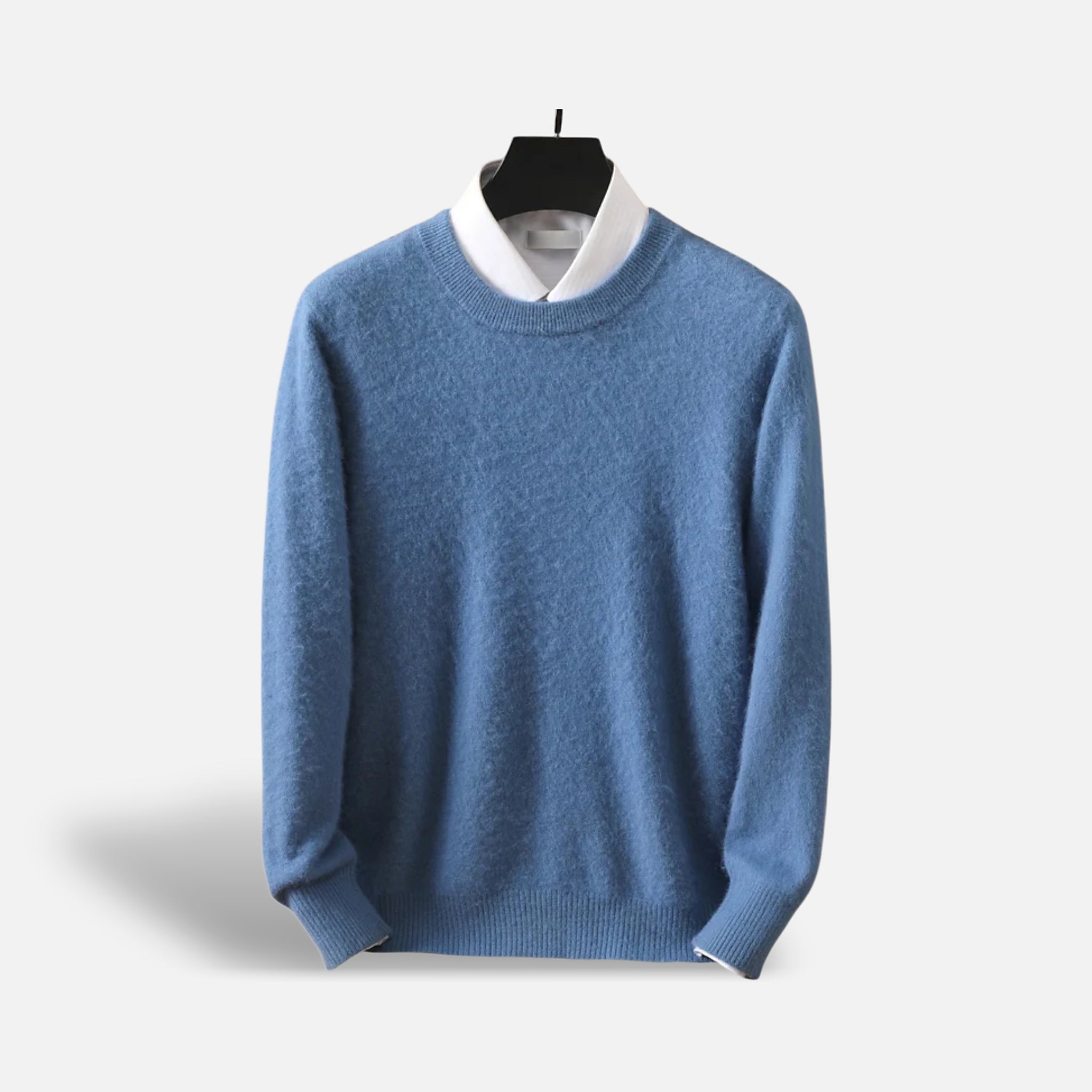 The Athletics Society | Men's Cashmere Crewneck Sweater Lightweight Warm Knit S–3XL - 7