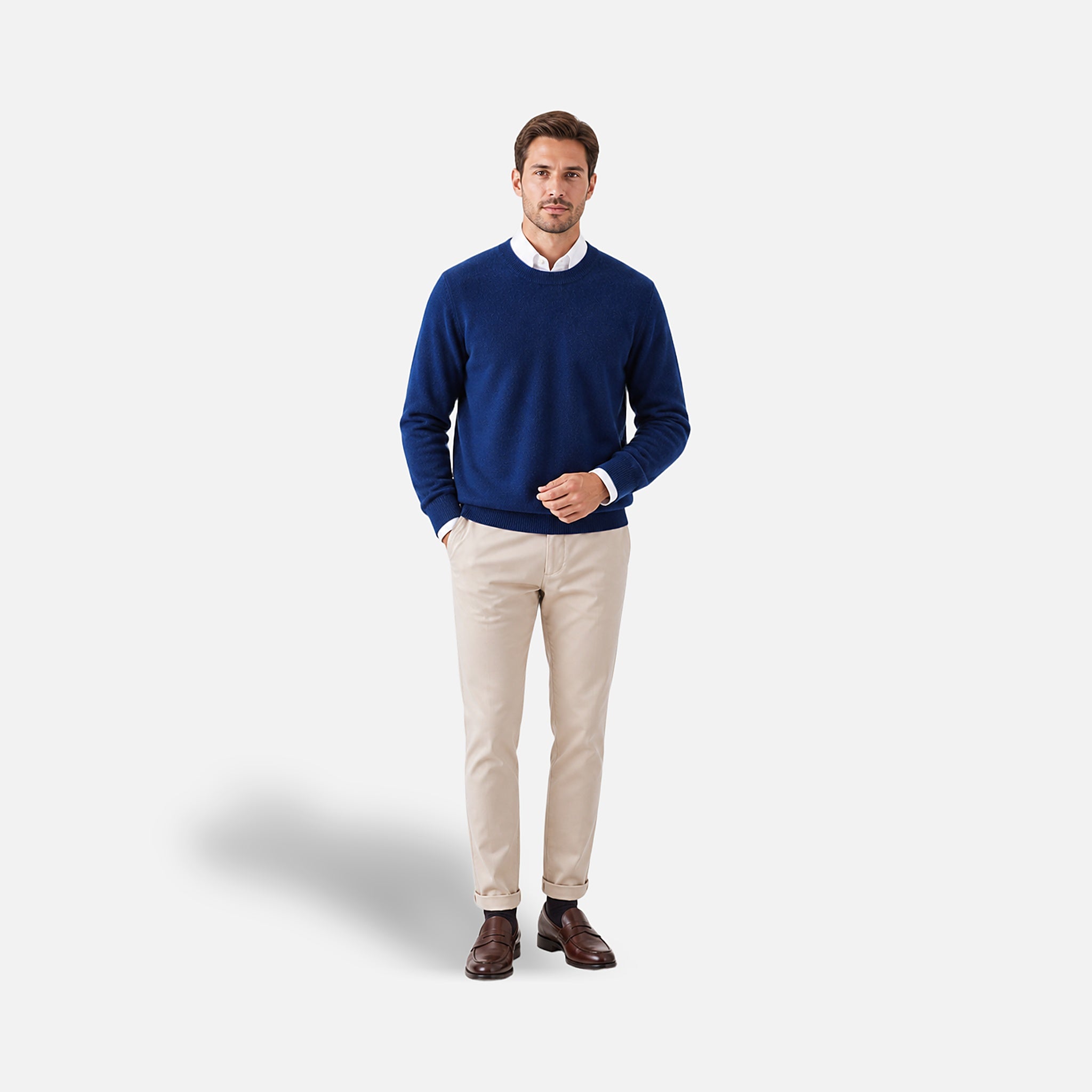 The Athletics Society | Men's Cashmere Crewneck Sweater - 8
