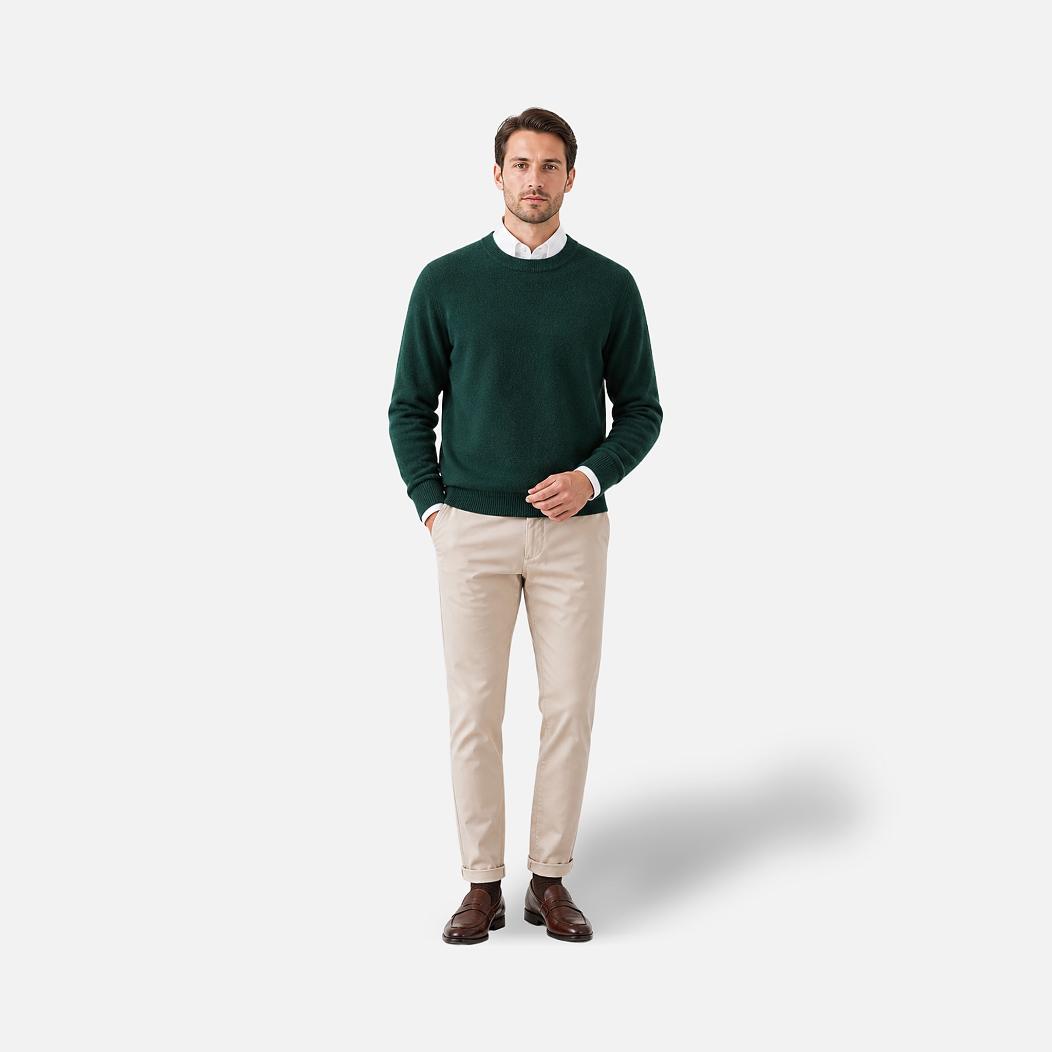 The Athletics Society | Men's Cashmere Crewneck Sweater - 10