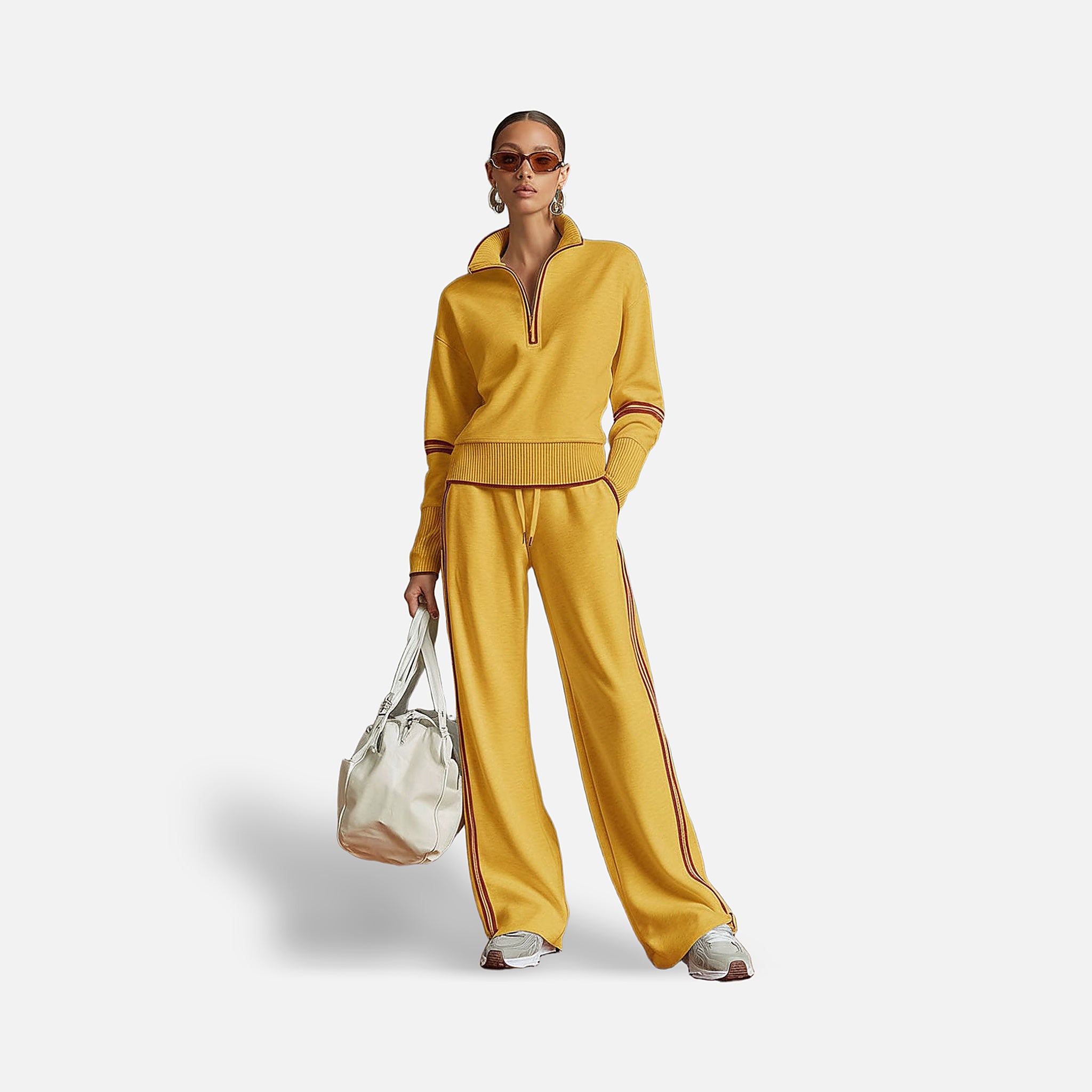 The Athletics Society | Women's Vintage Tracksuit Two-Piece Set - 10