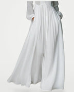 The Athletics Society | Women's Linen Blend Maxi Dress - 6