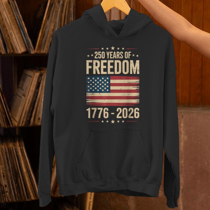 The Athletics Society | Vintage USA Flag Pullover Hoodie - 4