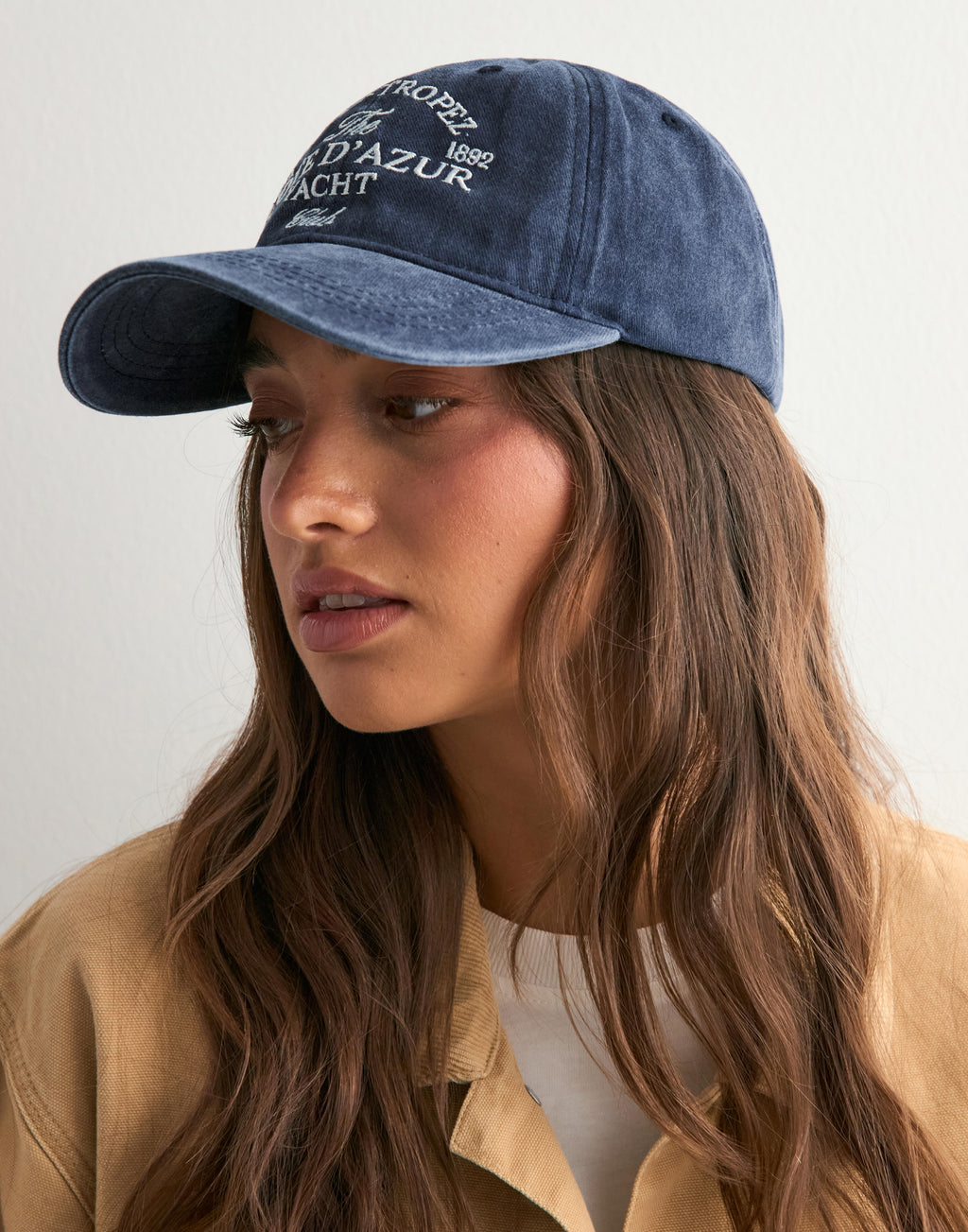 The Athletics Society | Washed Embroidered Logo Cap - 1