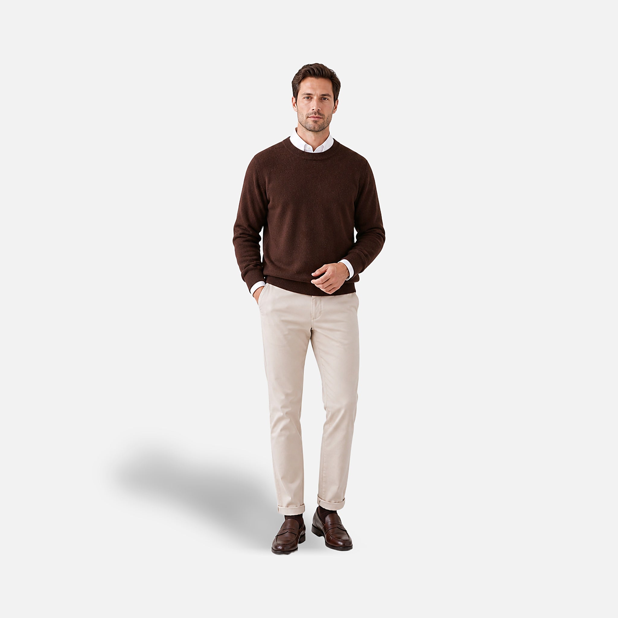 The Athletics Society | Men's Cashmere Crewneck Sweater - 3