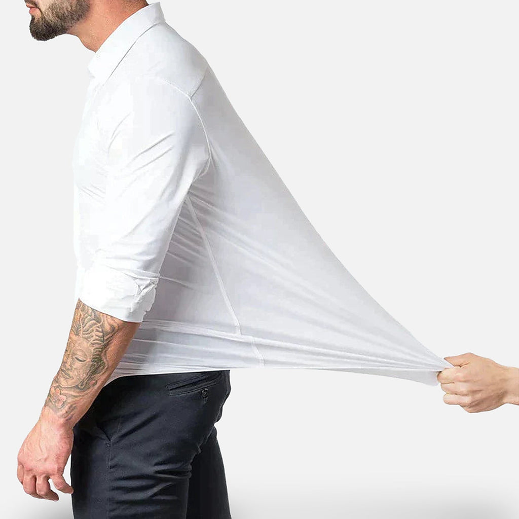 The Athletics Society | Men's Stretch Everyday Dress Shirt - 7