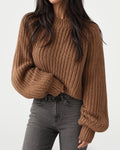 The Athletics Society | Women's Oversized Chunky Knit Sweater - 7
