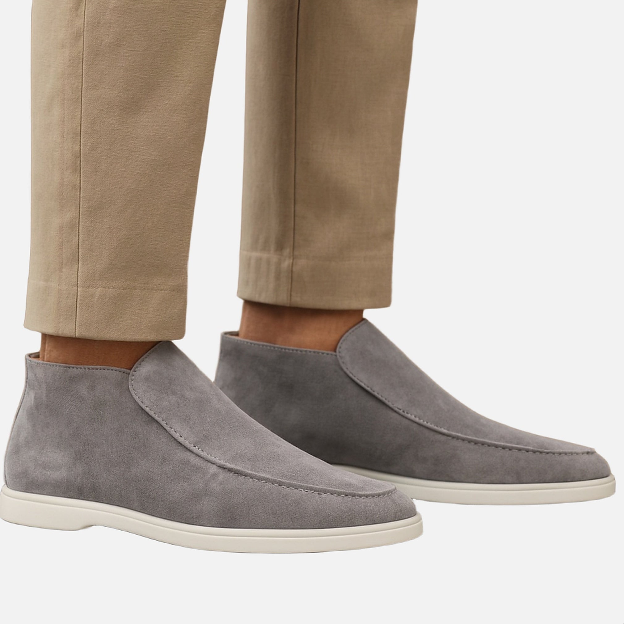 The Athletics Society | Men's Classic Suede Loafers - 3