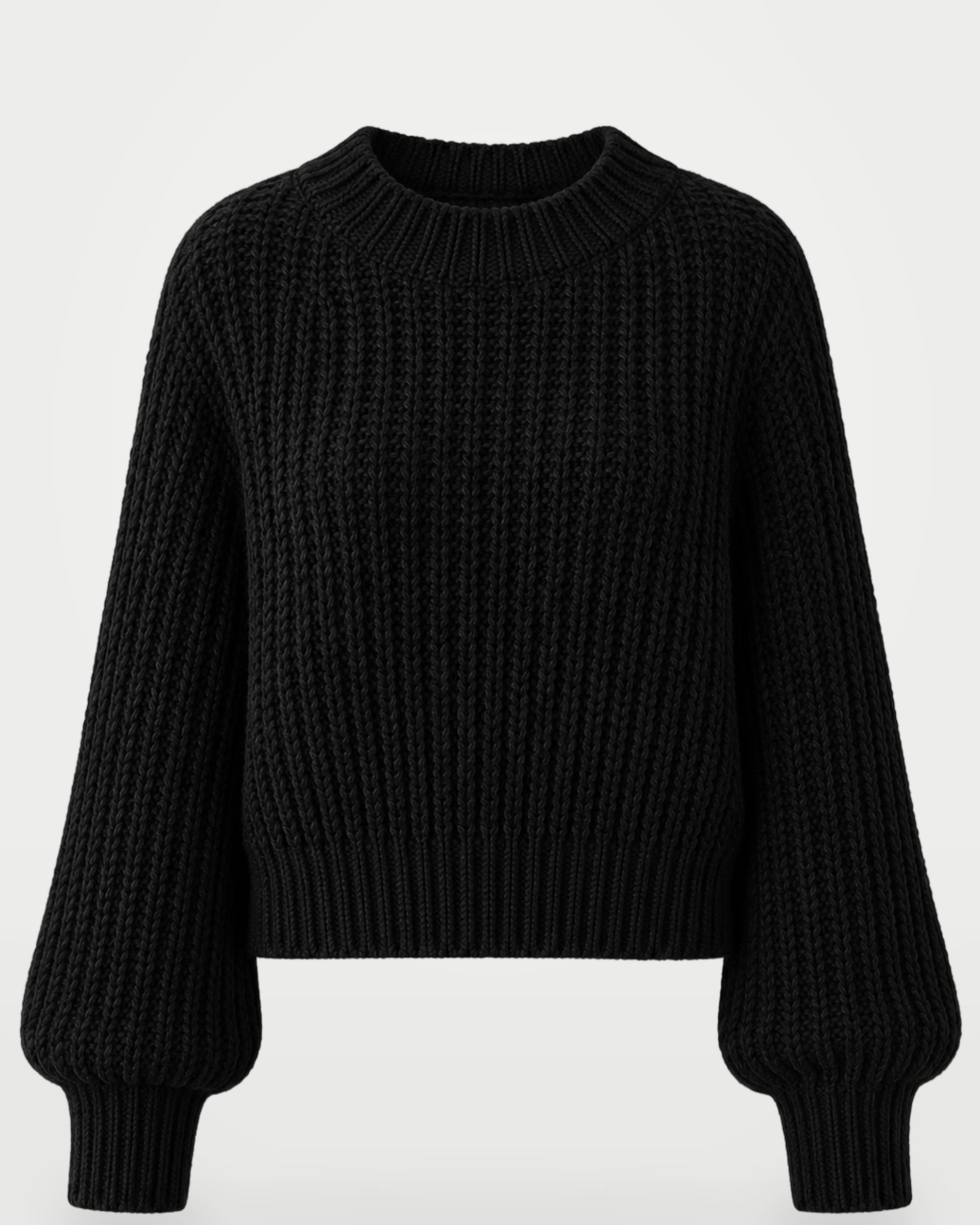 The Athletics Society | Women's Oversized Chunky Knit Sweater - 4