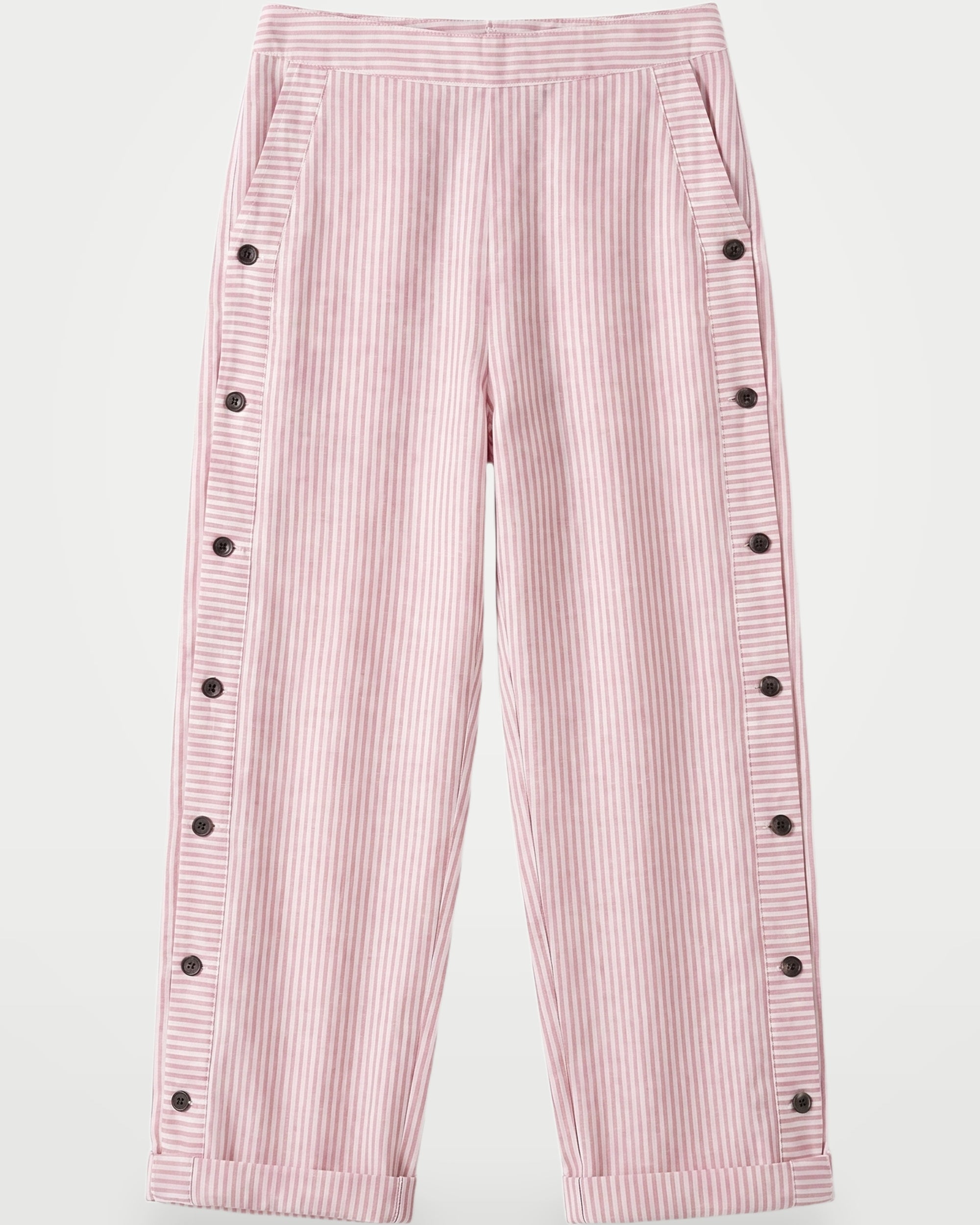 The Athletics Society | Women's Relaxed Stripe Trousers - 7