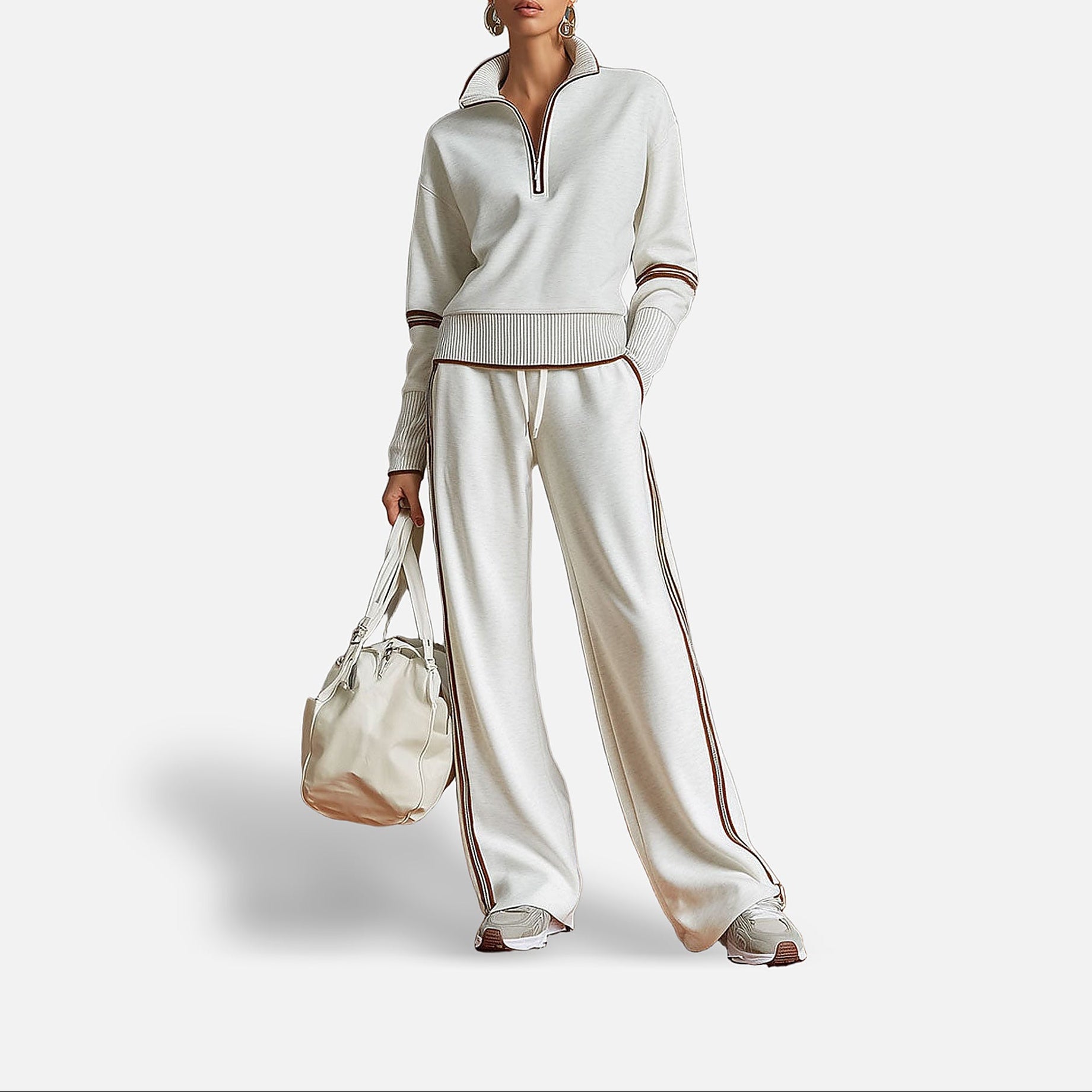 The Athletics Society | Women's Vintage Tracksuit Two-Piece Set - 1