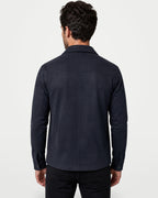 The Athletics Society | Men's Slim Suede Overshirt Jacket - 6