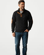 The Athletics Society | Men's Vintage Cable Knit Sweater - 5