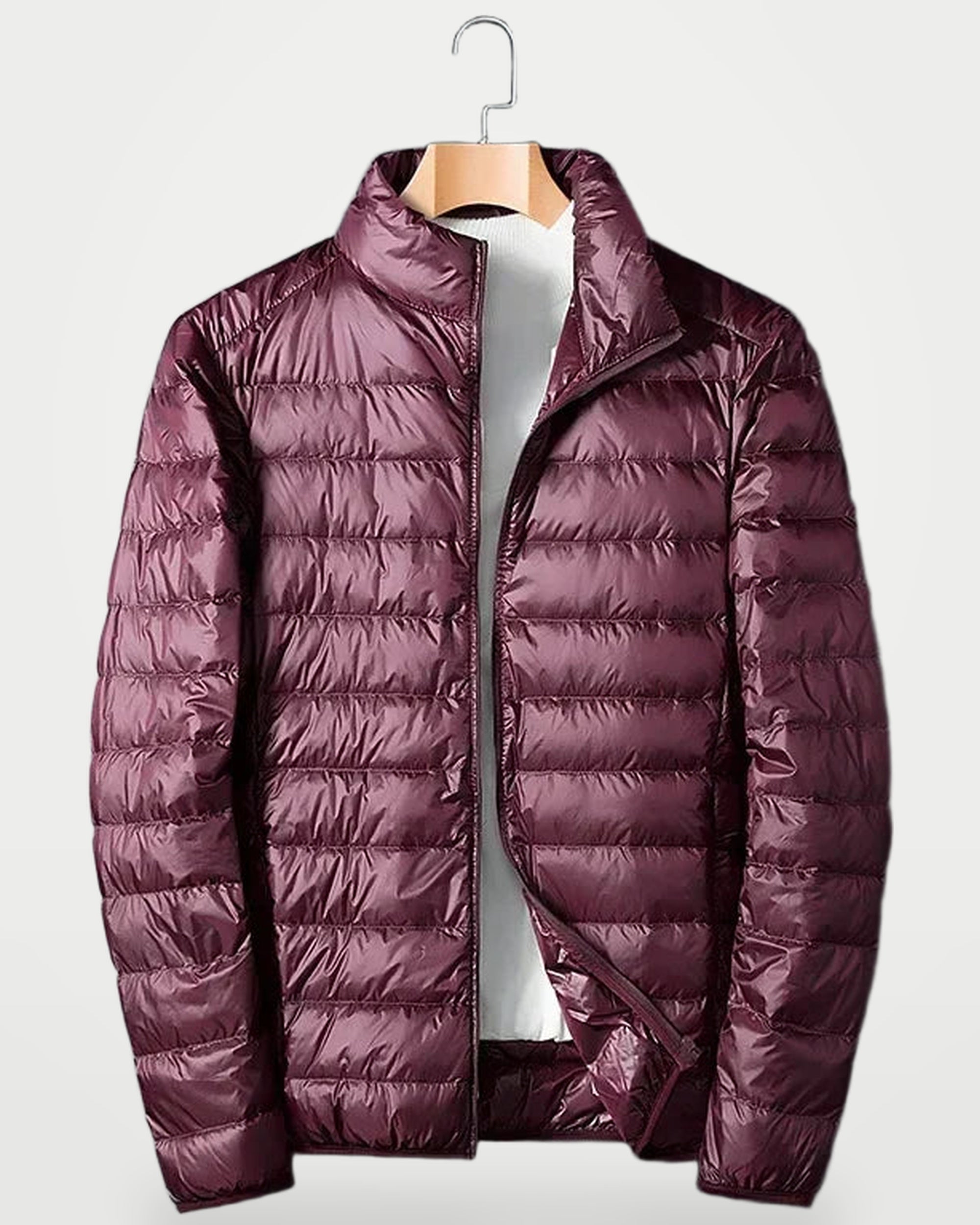 The Athletics Society | Men's Lightweight Packable Puffer Jacket - 2
