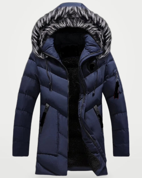 The Athletics Society | Men's Hooded Lined Winter Jacket - 2