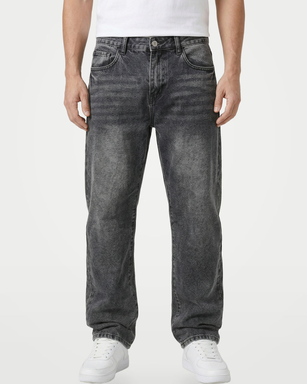 The Athletics Society | Men's Relaxed Straight Leg Jeans - 1