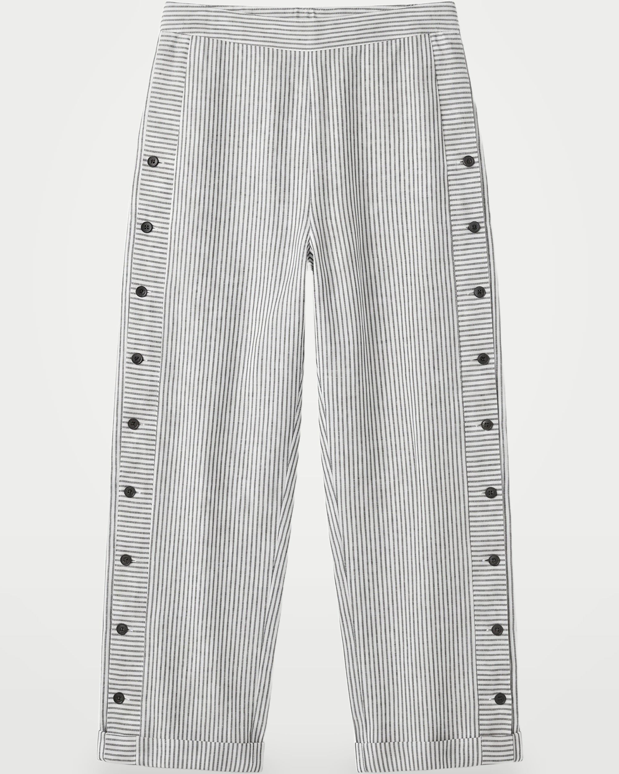 The Athletics Society | Women's Relaxed Stripe Trousers - 8