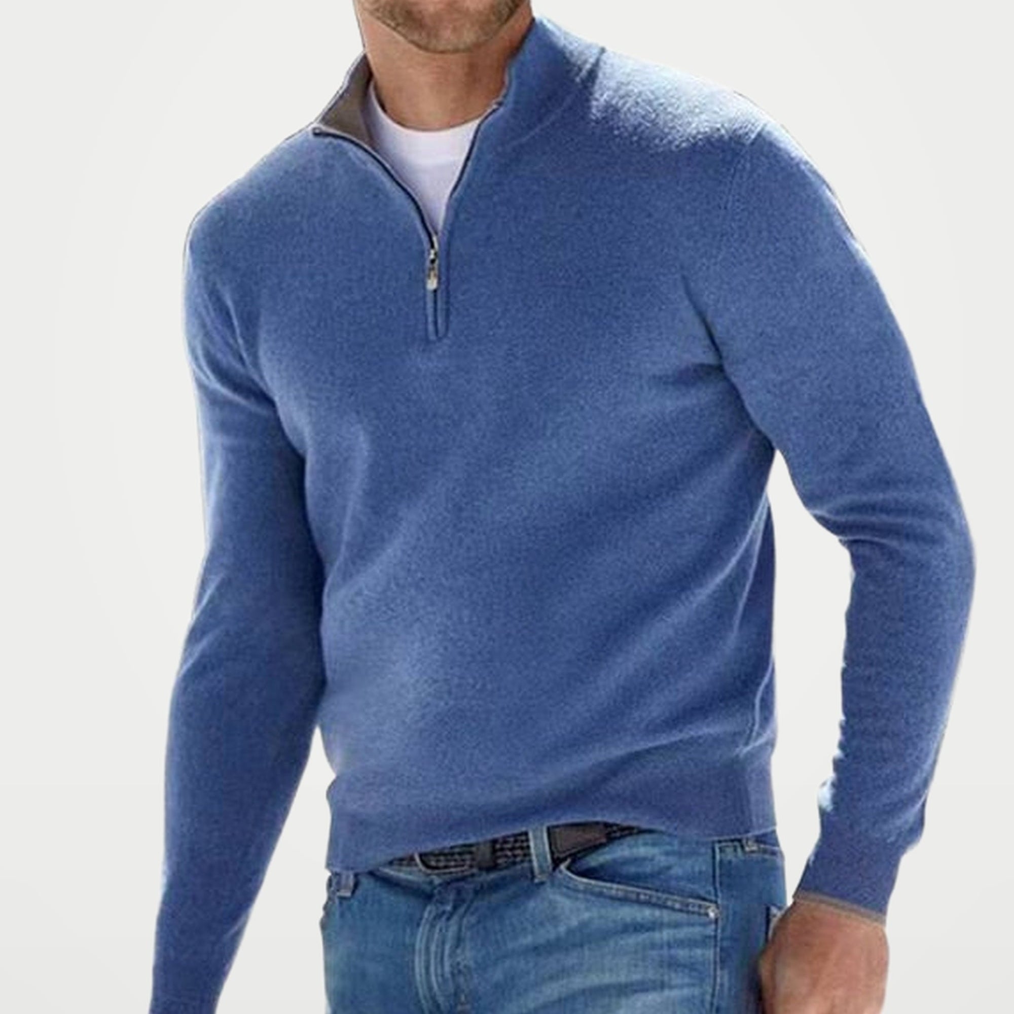 The Athletics Society | Men's Classic Quarter-Zip Pullover - 3
