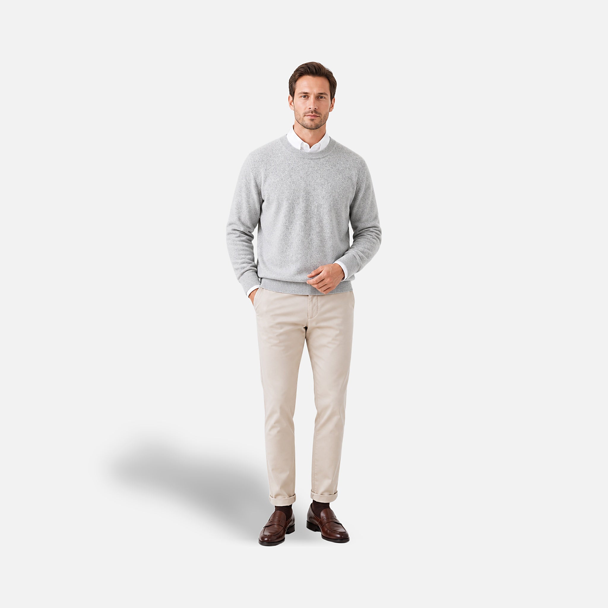 The Athletics Society | Men's Cashmere Crewneck Sweater - 7
