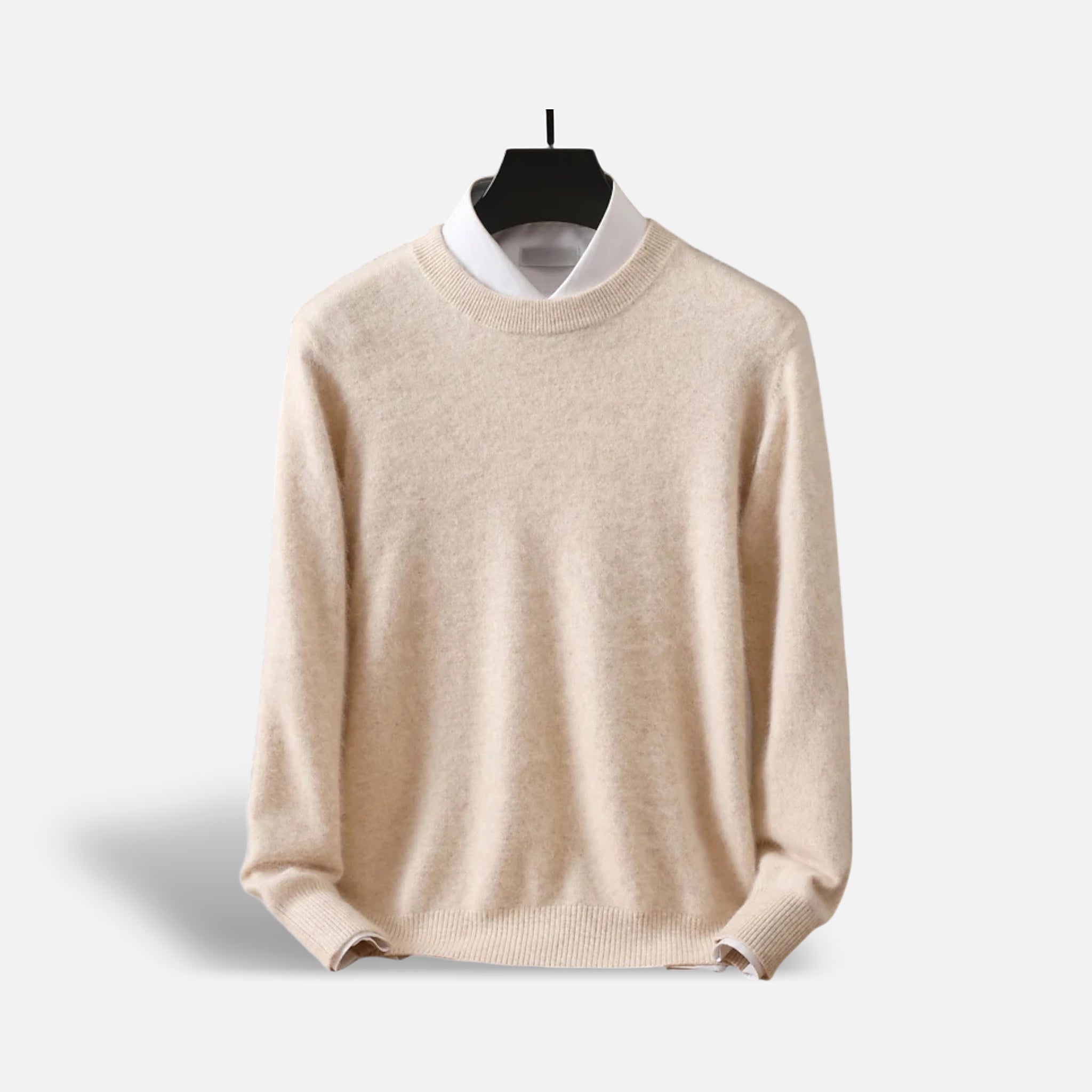 The Athletics Society | Men's Cashmere Crewneck Sweater Lightweight Warm Knit S–3XL - 3