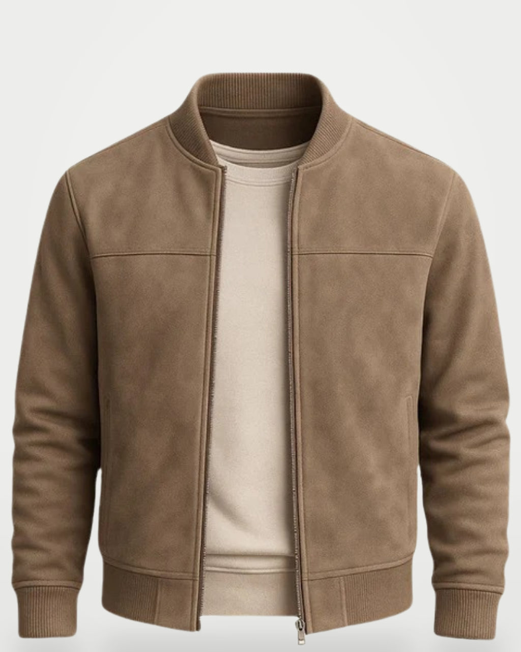 The Athletics Society | Men's Tailored Suede Jacket - 1