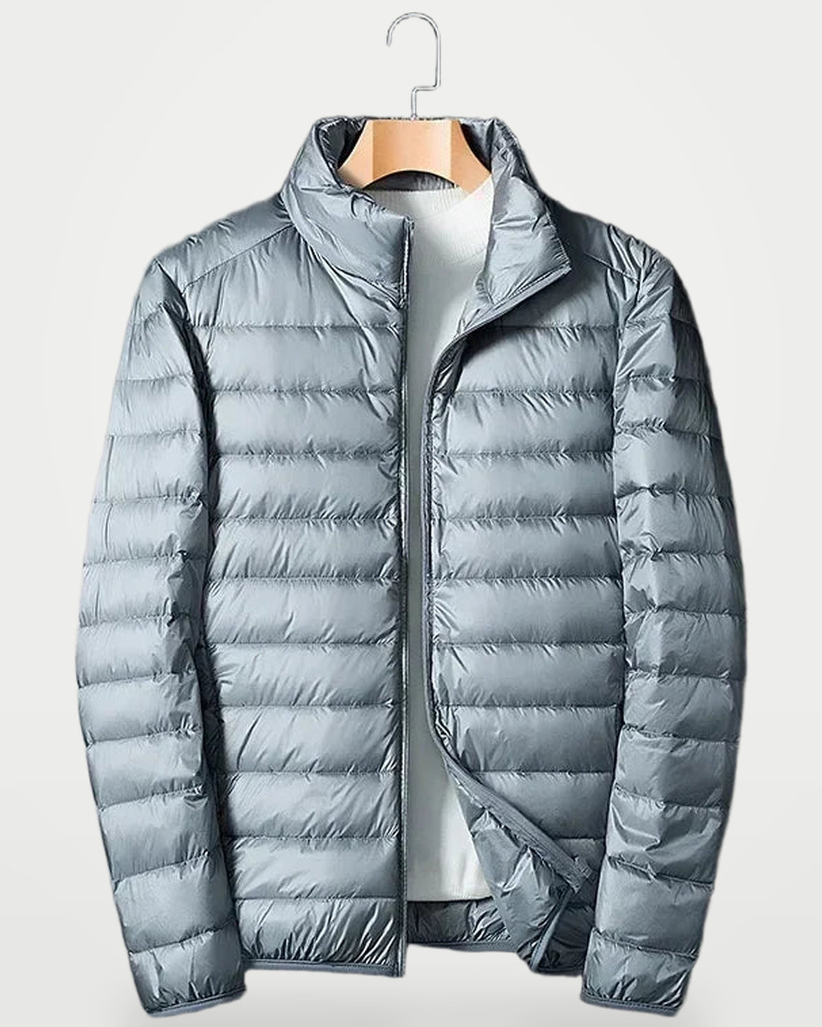 The Athletics Society | Men's Lightweight Packable Puffer Jacket - 3